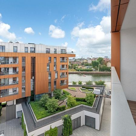 Premium Family & Business Old Town Riverside Apartment With Parking Gdansk Exterior photo